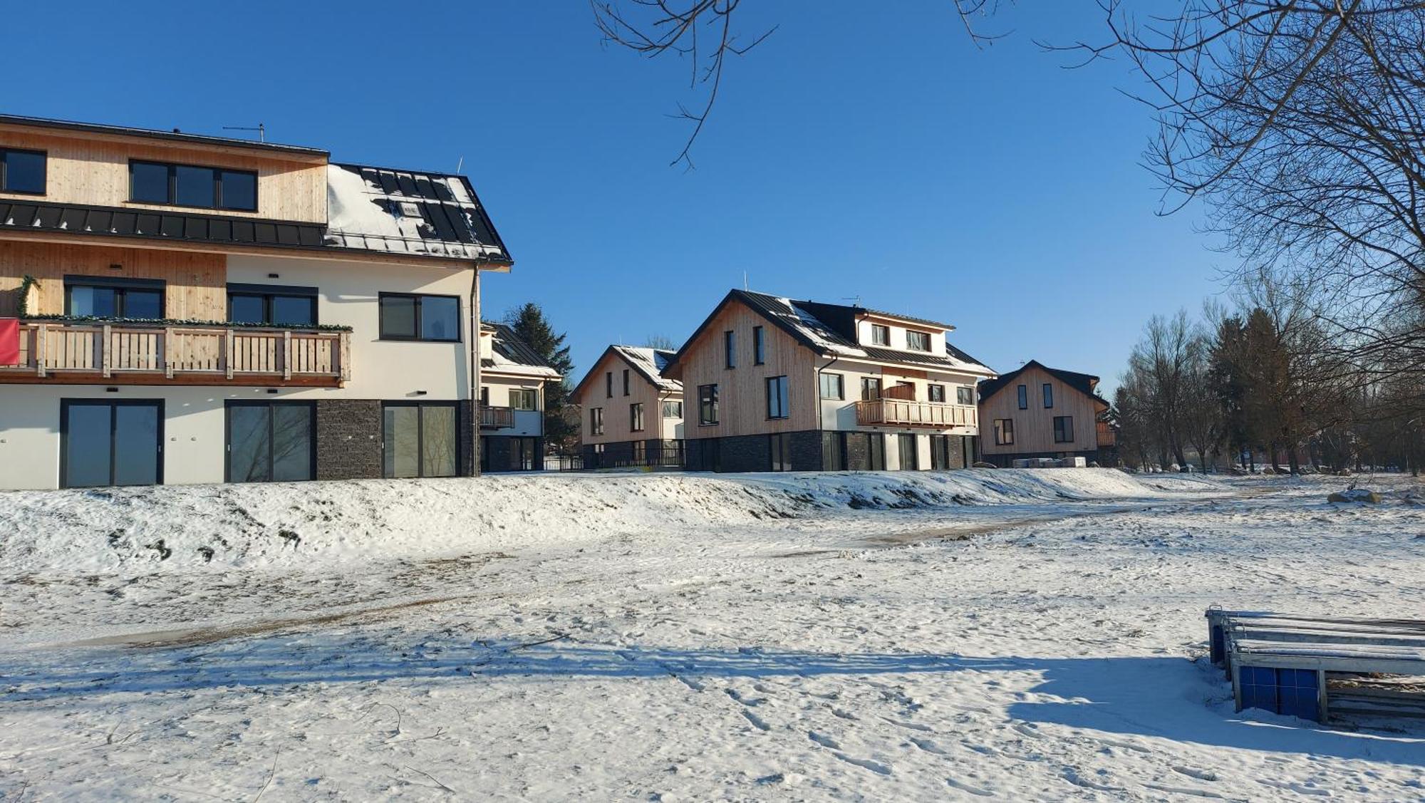 Lipno Apartments Bergmax, Ski Areal Lipno 16Min Dojezd - Resort Male Lipno S Terasou A Zahradkou, Parking Free Cerna v Posumavi Ngoại thất bức ảnh