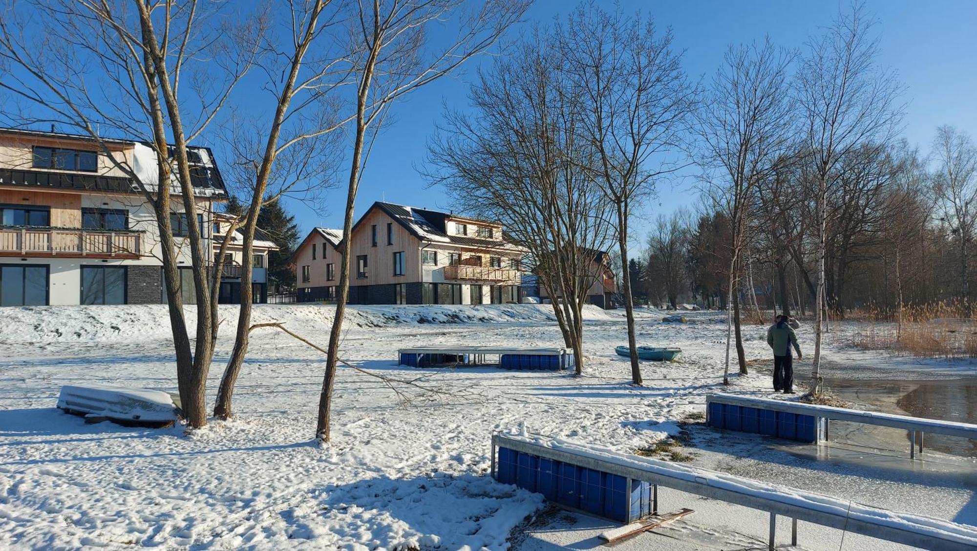 Lipno Apartments Bergmax, Ski Areal Lipno 16Min Dojezd - Resort Male Lipno S Terasou A Zahradkou, Parking Free Cerna v Posumavi Ngoại thất bức ảnh