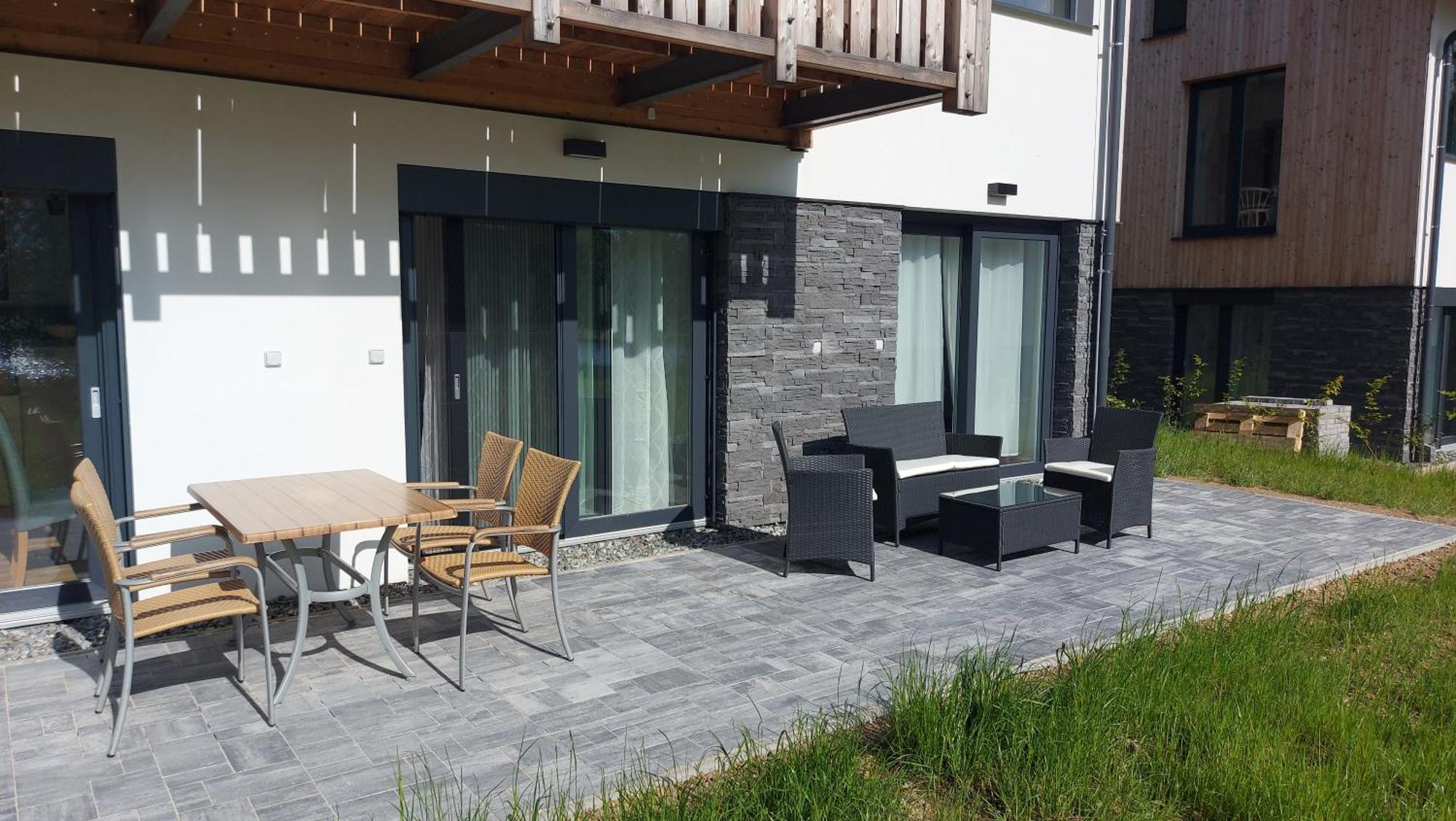 Lipno Apartments Bergmax, Ski Areal Lipno 16Min Dojezd - Resort Male Lipno S Terasou A Zahradkou, Parking Free Cerna v Posumavi Ngoại thất bức ảnh